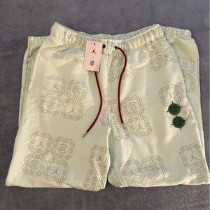 Jordan x clot pants